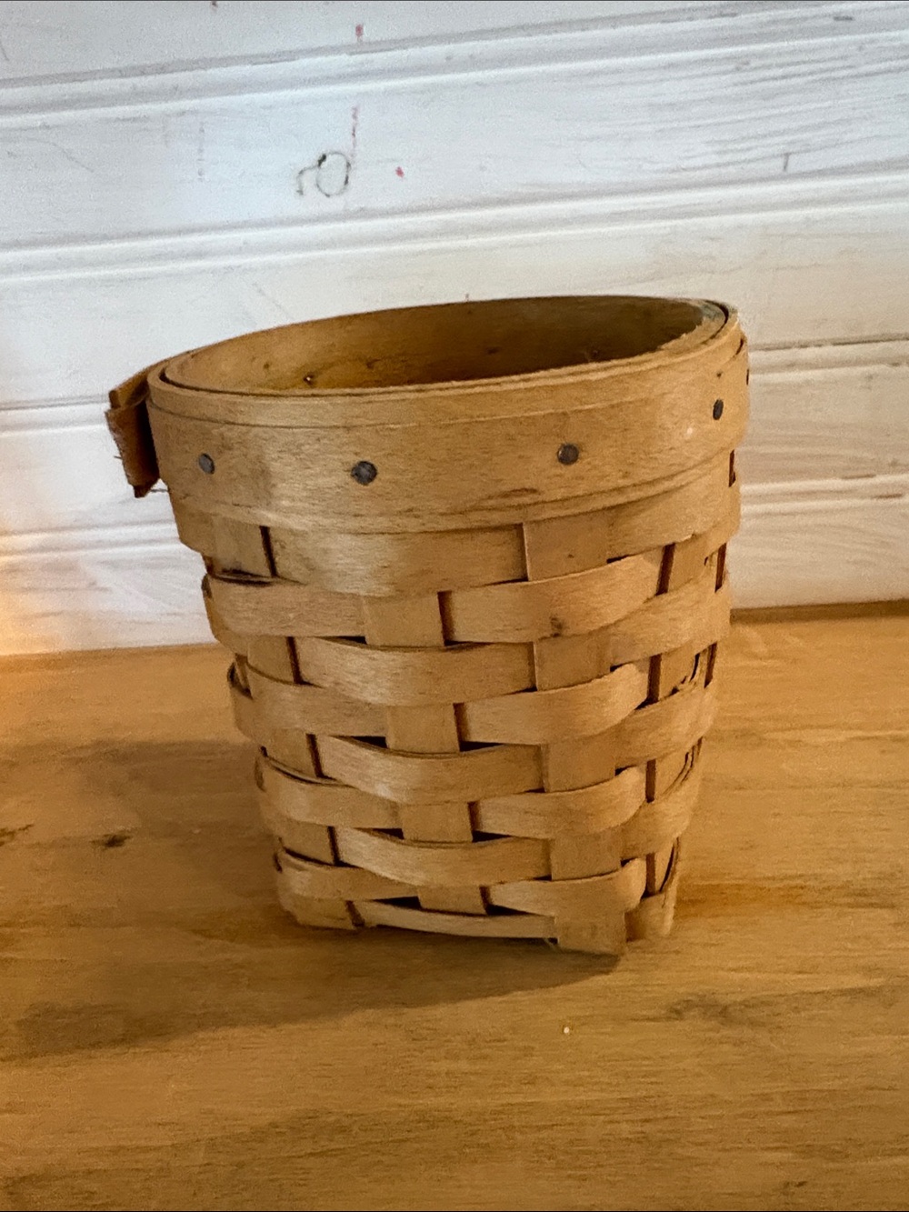 Longaberger Natural Brown Woven Basket